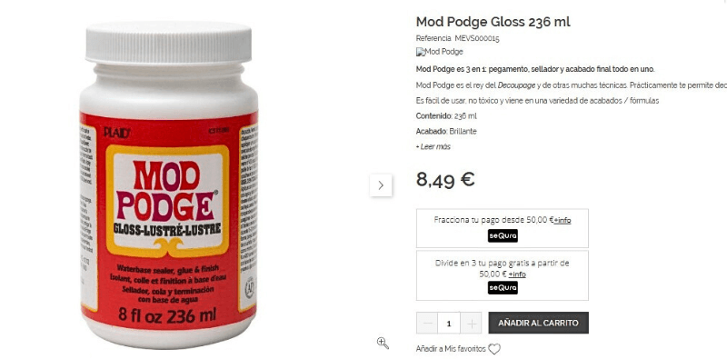 Mod Podge vs Medium Decoupage - Comparison 
